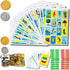 The Original Loteria Mexican Bingo Game with 100 Mexican pesos for 20 Players - loteria de lujo mexicana - loteria mexicana - Juegos de mesa - spa...