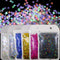 LoveOurHome 60g Holographic Star Chunky Glitter Flakes Sparkles Iridescent Stars Shapes Nail Sequins Epoxy Resin Accessories Crafts Supplies Makeu...