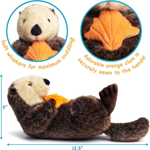 VIAHART Owen The Sea Otter | 13 Inch Stuffed Animal Plush | by TigerHart Toys...