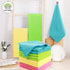 Cosy Family 24 Pack Microfiber Cleaning Cloth - Reusable Cleaning Rags, Fast Drying Cleaning Towels,12"X12" - Multicolor...