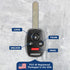 KeylessOption Key Fob Replacement for 2006 2007 2008 2009 2010 2011 2012 2013 Honda Civic EX Acura MDX Keyless Entry Remote Control, 4-Button N5F-...