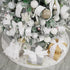 MEEDEE White Crushed Velvet Ribbon 2.5 Inch Velvet Wired Ribbon Crushed Velvet Christmas Ribbon 10 Yards White Velvet Ribbon for Christmas Tree De...
