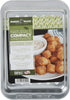 Nordic Ware Naturals Compact Crisping Tray - Natural Uncoated Aluminum, Toaster Oven and Broiler Safe...