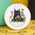 Dimensions 72-76916 Cat Planter Embroidery Needlepoint Kit for Beginners, 6" D, Multicolor, 5pcs...