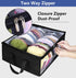 AOODA Wide Hat Storage for Baseball Caps, Large Capacity Hat Organizer for Closet Cap Holder Holds up to 40 Hats, Black...