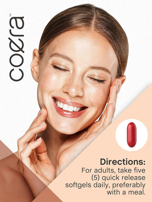 Horbaeach Collagen Peptide Pills | 150 Softgel Capsules | for Vibrant Skin | Biotin & Vitamin C | Grass Fed, Non-GMO, Gluten Free Supplement | Coe...