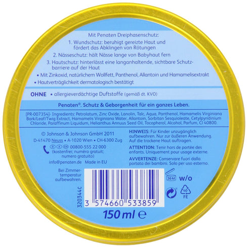 Penaten Baby Cream Crème Large, 5.1-Ounce...
