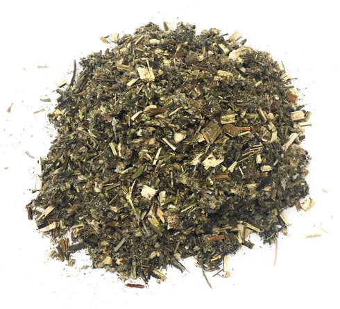 Mugwort Tea - Dried, Cut Artemisia Vulgaris Herb - 100% Riverside Wormwood, Felon Herb, Chrysanthemum Weed - Net Weight: 1.0oz/28.5g...