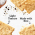 GOOD THINS Sea Salt & Pepper Rice Snacks Gluten Free Crackers, Snack Crackers, 3.5 oz...