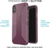 Speck Products Presidio Grip + Glitter iPhone Xs Max Case, Starlit Purple with Gold Glitter/Cattleya Pink (117107-7574)...