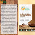 USDA Organic Arjuna Powder Wildcrafted Terminalia Arjuna Supplement for Wellness and Traditional Rejuvenative Arjun Ki Chhaal 5.5oz,150 g...
