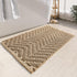Bathroom Floor Mat,Boho Bath Mat,Super Absorbent Bath Mat,Bathroom Rugs Non Slip Washable, Quick Dry Shower Mats, Ultra Soft Bath Mat Towel,Brown,...