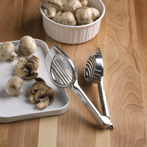 Fox Run Mushroom and Egg Slicer, Cast Aluminum,Silver...