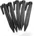 EMBerg (100 Count) Plastic Boundary Wire Stakes Lawn Pegs Landscape Staples for Robomow Mower, Husqvarna Automower, Worx Landroid, Pet Fence, for ...