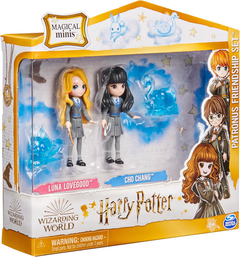 Wizarding World Harry Potter, Magical Minis Luna Lovegood and Cho Chang Patronus Friendship Set with 2 Creatures, Kids Toys for Ages 5 and up...