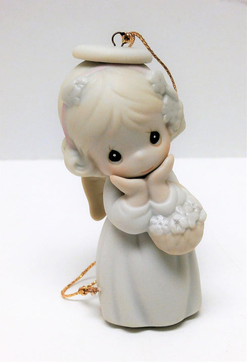 Precious Moments Sending You A White Christmas Ornament #528218...