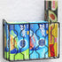 Simple Houseware Wall Door Mount Kitchen Wrap Organizer Rack, Black...