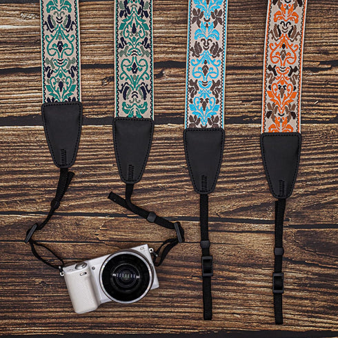 Eggsnow Camera Strap 2" Wide Jacquard Camera Straps, Binocular Strap Universal Shoulder Strap for All DSLR Cameras & Binoculars, Great Gift for Me...