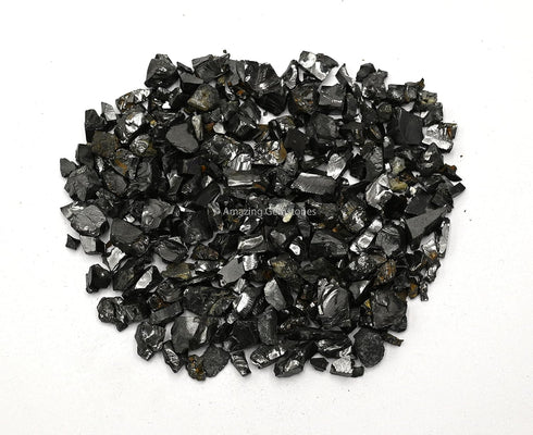 Elite Shungite Stones Chips for Water Purification Tablets, Authentic Karelia Shungite Stones for Shungite Water Bottle (50 Gram)...