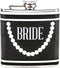 Boston Warehouse Stainless Steel Pocket Flask Bride, 6-Ounces...