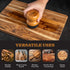 CLARK'S Food Grade Mineral Oil & Wax Applicator for Round Wood Cutting Board, Butcher Blocks, Bamboo, and Utensils – USA Maple Construction...