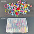 Bead Organizer, 30Pcs Small Clear Plastic Bead Storage Containers with Label, 1 Large Craft Storage Case with Hinged Lid, Storage Box for Jewelry ...
