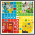 Galison Basquiat Ludo – Jean-Michel Basquiat Art Inspired Classic Ludo Board Game, 2-4 Players...