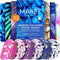 MAREE Facial Masks with Marine Collagen & Hyaluronic Acid - Sheet Moisturizing Masks for Face with Green & Red Algae Extract for All Skin Types - ...