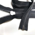 Leekayer #10 32 Inch Separating Jacket Zipper Black Nickel 81cm Metal Zipper for Sewing Crafts Dress Bag Coats Luggage Vest Heavy Duty DIY Handmad...