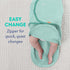 SwaddleMe Luxe Easy Change Swaddle - Small/Medium, 2 Pack, Gum Drops, 0-3 Months (58763)...
