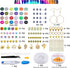 Segden 6000pcs Clay Bead Bracelet Kit,Polymer Flat Beads for Bracelet Making Kit,24 Colors Heishi Beads Letter Beads Spacer Beads for Friendship B...