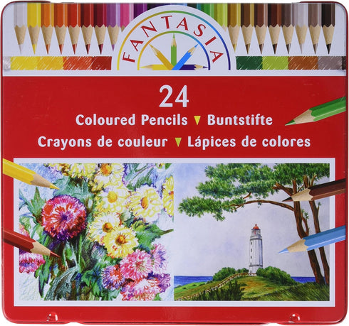 Fantasia Colored Pencil Set 24pc-...