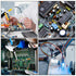 1400Pcs Basic Electronics Component Assortment Kit, Electrolytic Capacitor, Ceramic Capacitor, LED Diode, Common Diode, Resistor, Transistor Compo...