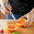 2PCS Grapefruit Knife, Curved Serrated Grapefruit Knife, Stainless Steel Kiwi Knife, Great for Grapefruit, Orange, Lemon, Kiwi, Easy to Hang, Dish...