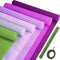 Gersoniel 57 Pieces Crepe Paper Flower DIY Kits 6 Rolls 35g Crepe Paper Rolls 50 Pcs Floral Iron Wire 1 Roll 50 Meter for Birthday Party Wedding (...