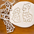 Set of 2 Christmas Animals cookie cutters (Designs: Alpaca and Baby Penguin), 2 pieces - Bakerlogy...
