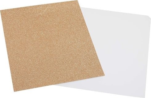 Best Creation A4 Glitter Cardstock, Sand, 10 Count...