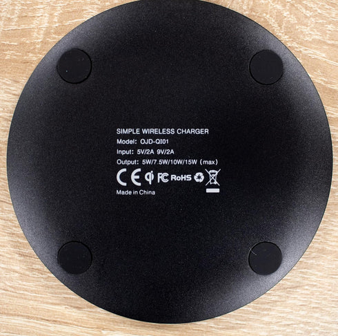 MMOBIEL Wireless Charger 15W Qi Charging - Wireless Charging Pad Compatible with iPhone and Samsung Charging Pad Also Compatible with AirPods and ...