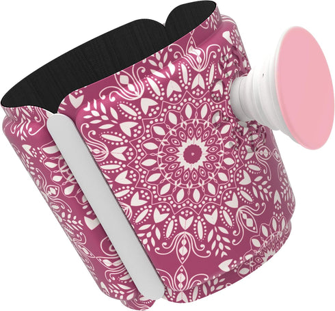 PopSockets PopThirst Cup Sleeve, Drink Holder, Koozie - BoysenBerry Mandala......