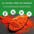 Jiva Organics Organic Red Chili Powder 7 ounce Bag - Extra Hot, Ground Indian Chillies, 100% Natural & Non-GMO...