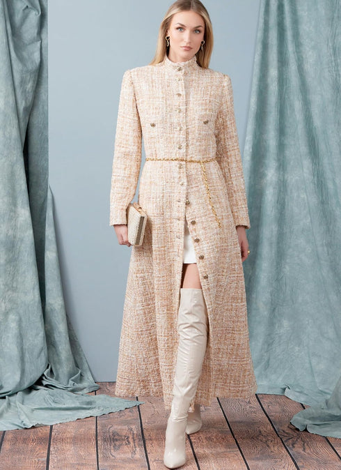 Vogue Misses' Coat Sewing Pattern Kit, Design Code V1926, Sizes 8-10-12-14-16...