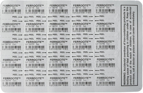 Ferrocite Tablets 100ct *Compare to Hemocyte* 324mg...