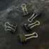Binder Clips Small Metal Clamp 0.75 inch / 19 mm (Black, 20-PCS)...