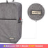 HOMEST Blender Dust Cover with Accessory Pocket Compatible with Ninja Foodi, Grey...