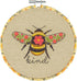 Dimensions Bee Kind Animal Embroidery Starter Kit for Beginners, 6" Diameter, Multicolor 6 Piece......