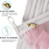 TENRAI Delicates Laundry Bags, Bra Fine Mesh Wash Bag for Underwear, Lingerie, Bra, Pantyhose, Socks, Use YKK Zipper, Have Hanger Loops,((0 Fluore...