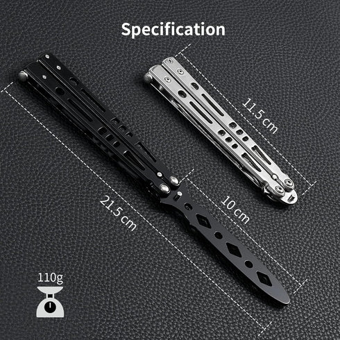 Practice Tool with Cool Color Design, Full Stainless Steel, Set of 3 Color (black&silver&colorful)...