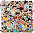50pcs Dragonball Kids Stickers, Anime Cartoon Waterproof Vinyl Decal for Teen Kids Laptop, Travel Case, Phone, Bike, Water Bottle, Guitar, Compute...