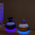 Wood Grain Humidifier-Flower Shape Mini Humidifier with Cool Mist Humidifier for Bedroom/Desk/Car/Office,2 Mist Mode Waterless Auto Shut-Off, 7 Co...