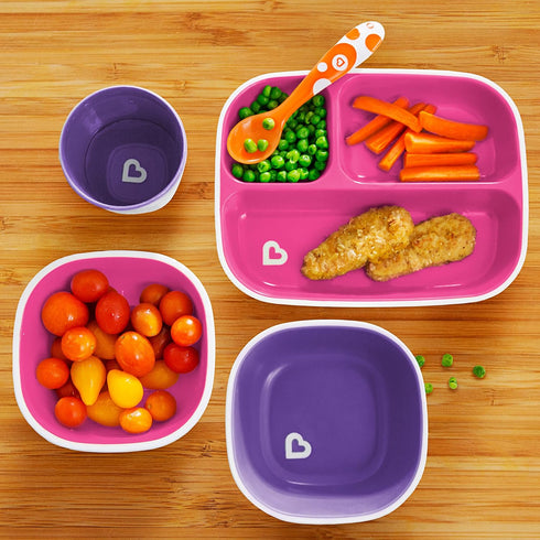 Munchkin® Splash™ Baby and Toddler Bowl, Purple...